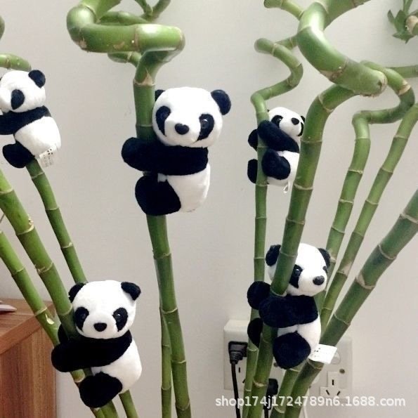 Мягкая игрушка-зажим для стола с маленьким пандой оптом