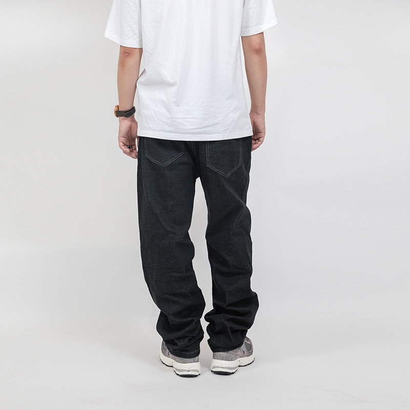 Джинсы мужские широкие свободные уличные брюки оптом из Китая