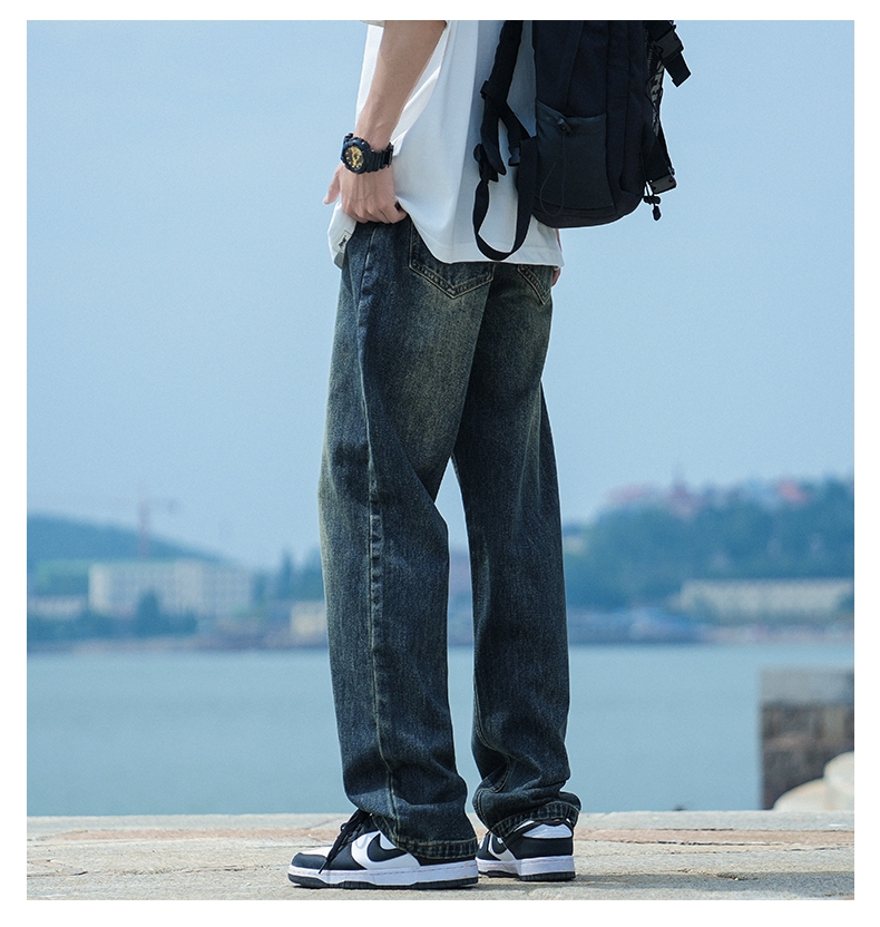 NASA мужские джинсы весна-осень 2024 оптом из Китая