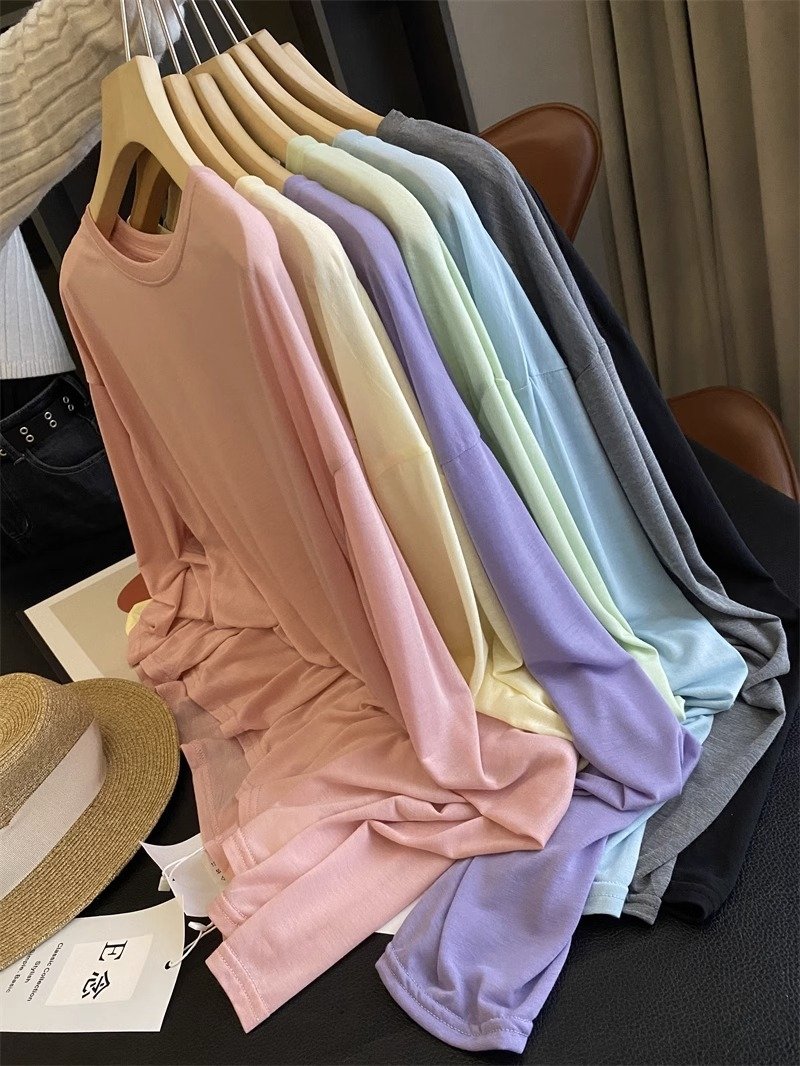 Футболка с длинным рукавом и защитой от солнца оптом