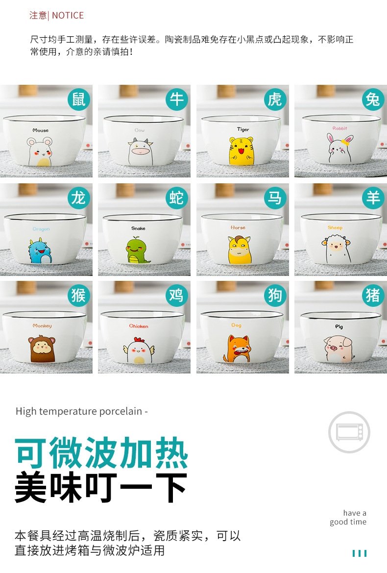 Набор керамических тарелок с 12 знаками зодиака оптом