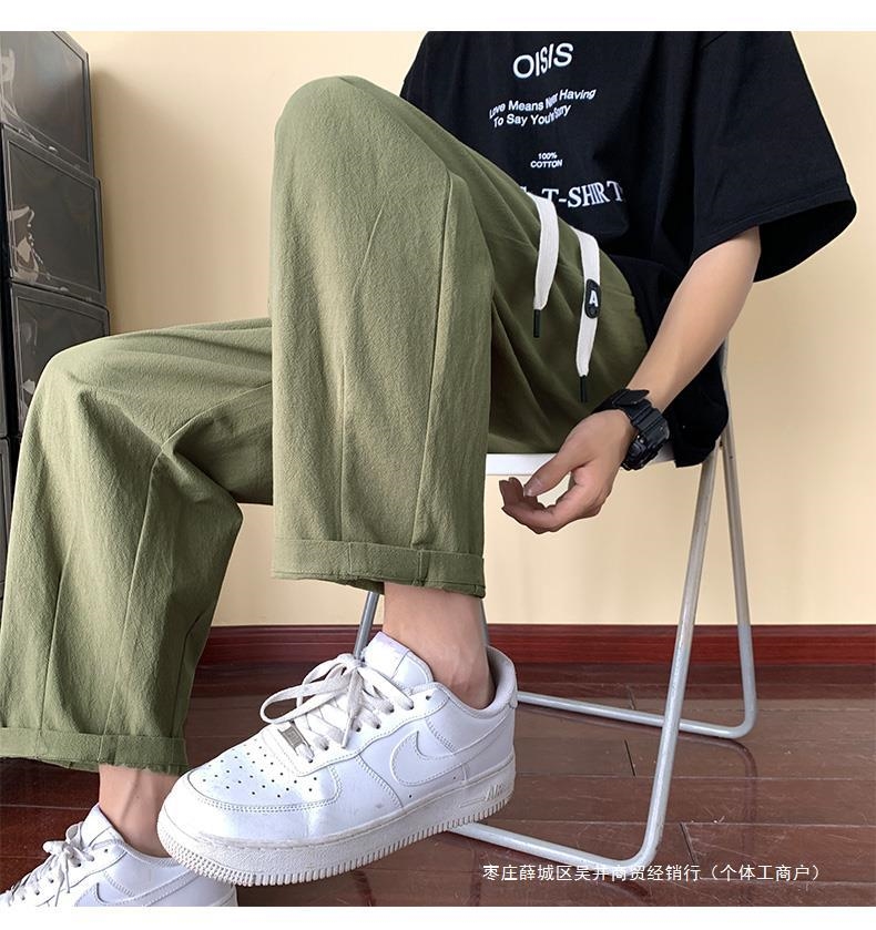 Мужские джинсы 2023 новой моды джинсы в стиле кэжуал с девятью дюймовыми брюками для мужчин оптом из Китая