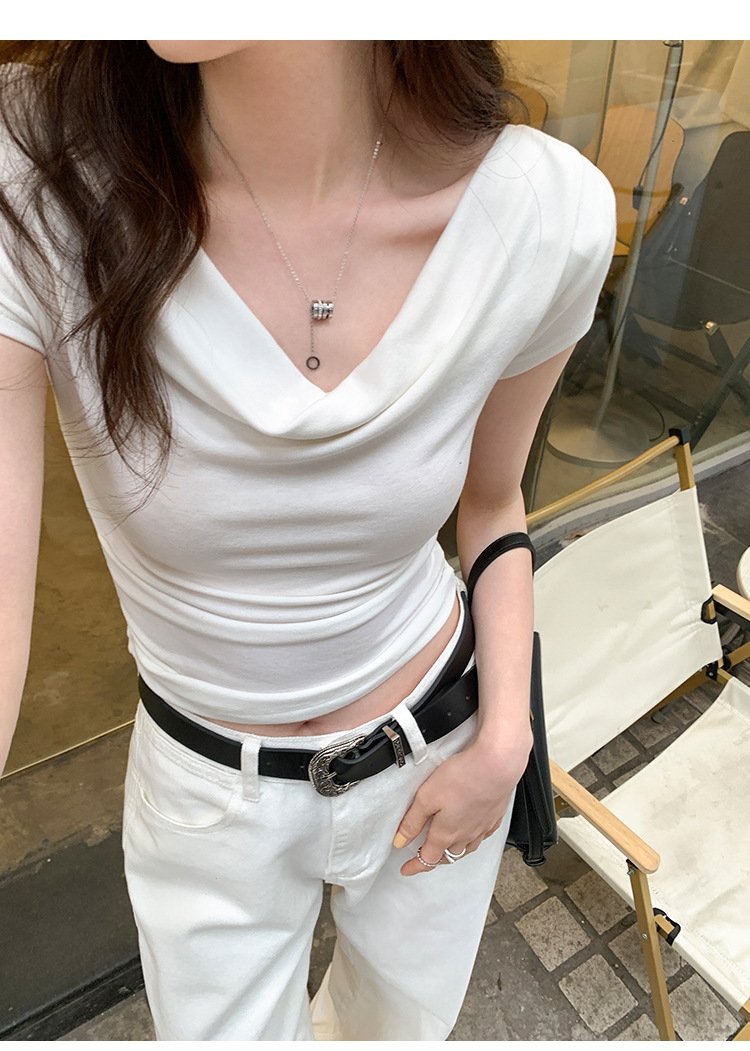 Женская футболка с коротким рукавом оптом