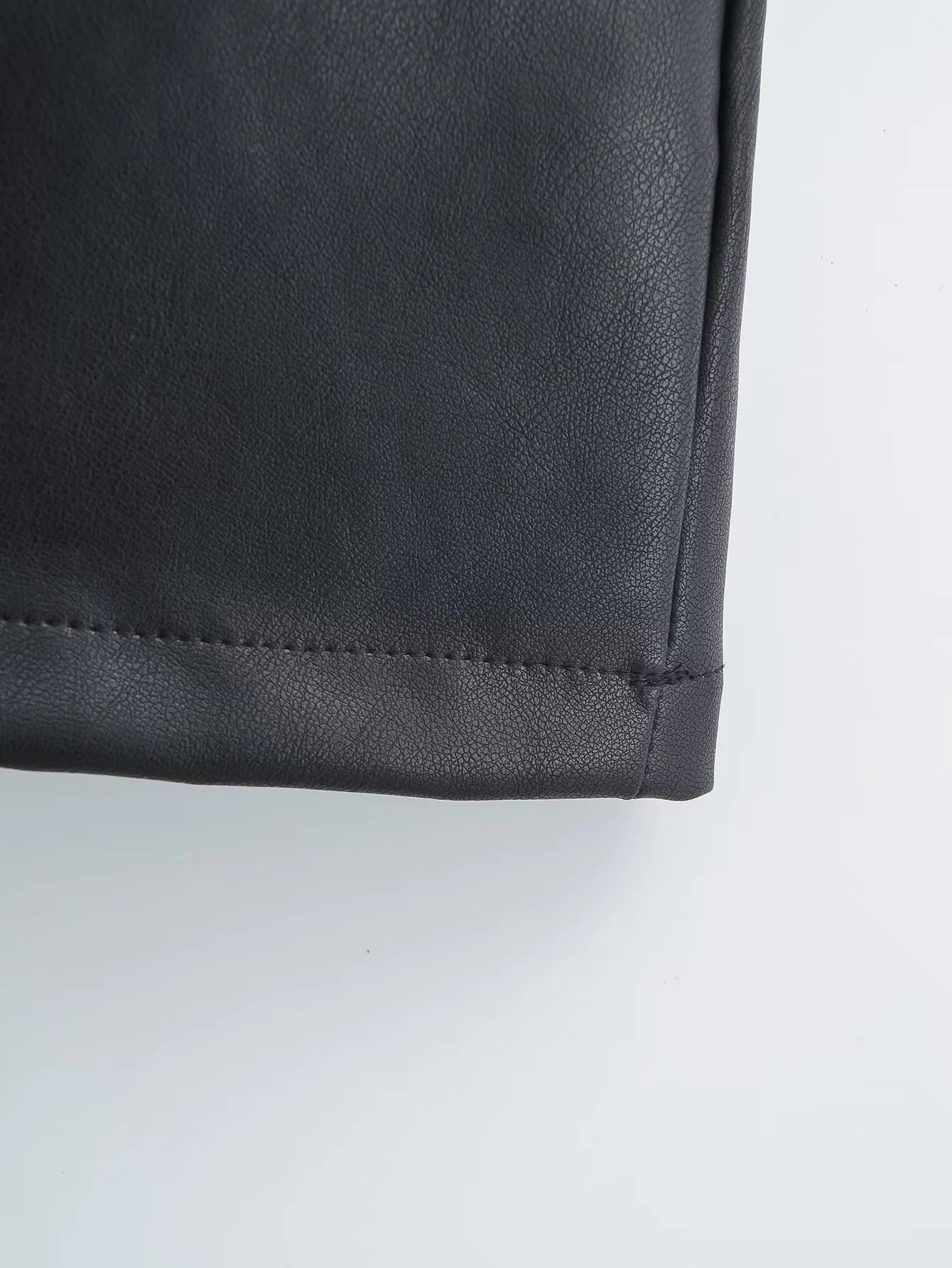 Женская юбка из PU-кожи 2023 нового дизайна высокой посадки оптом из Китая