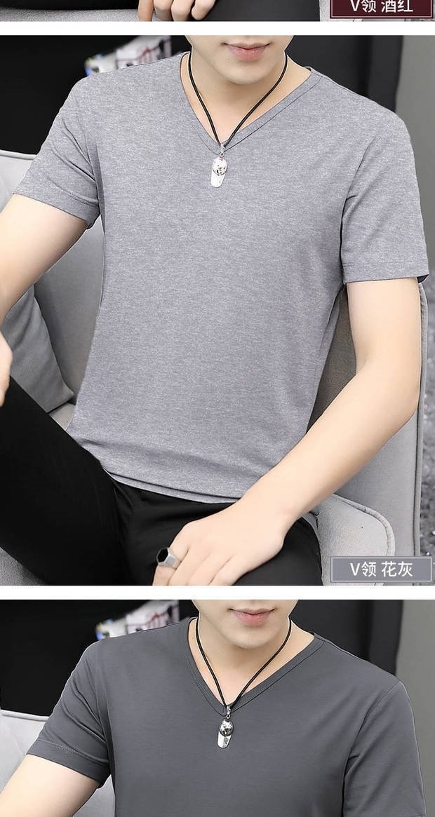 Мужская футболка из модала и льна оптом из Китая