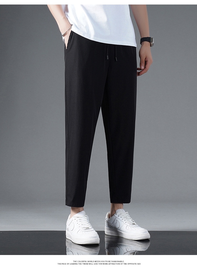 Мужские летние брюки из легкого льняного материала оптом из Китая