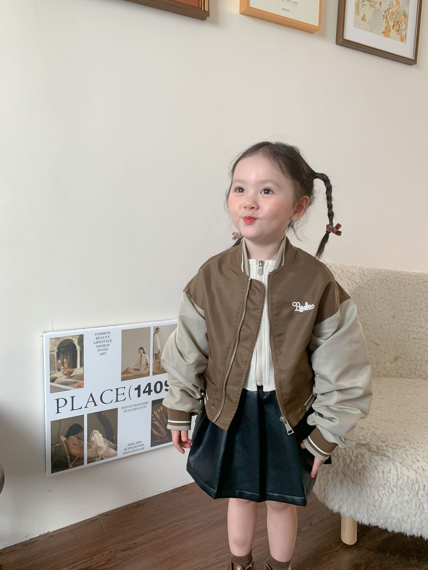 Детская куртка Вейау студио оптом из Китая