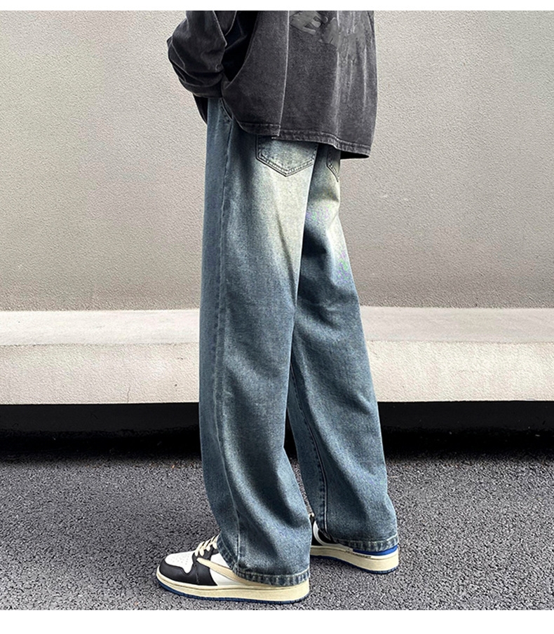 Джинсы мужские 2024 осенние новинки оптом из Китая