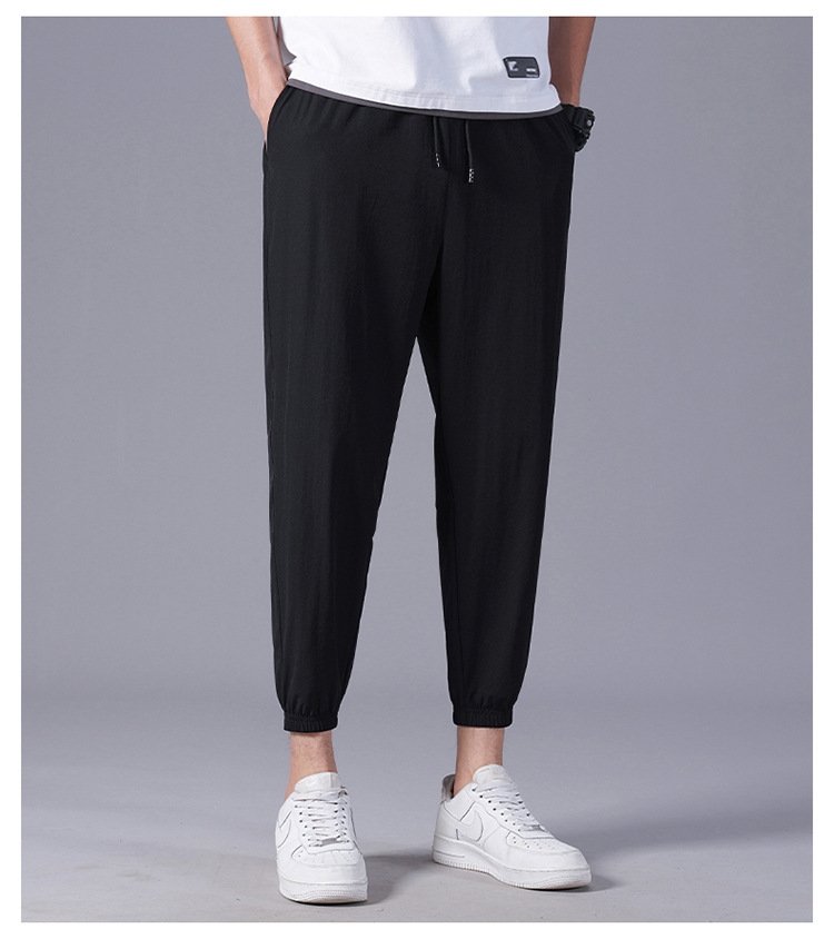 Мужские летние брюки из легкого льняного материала оптом из Китая