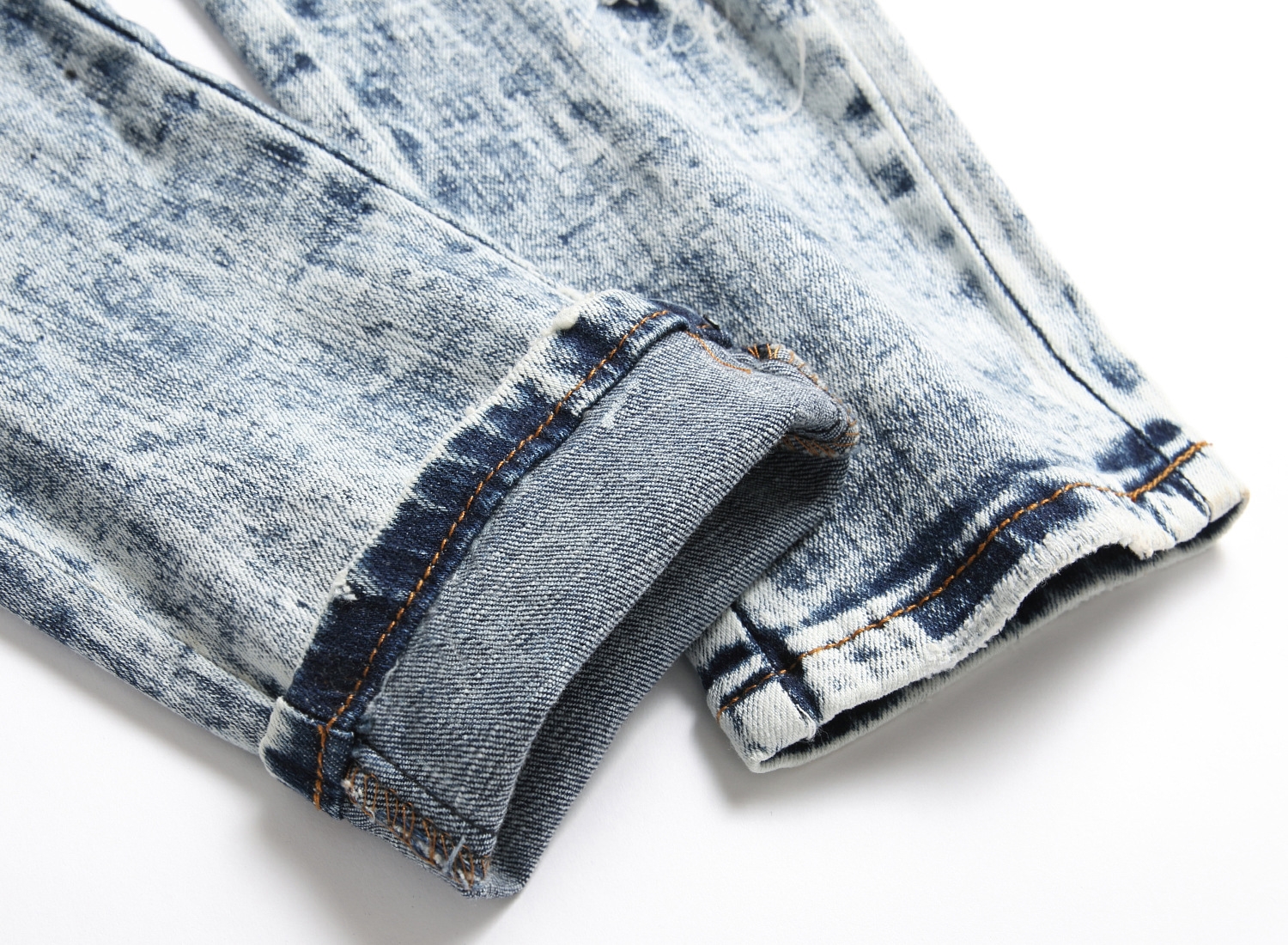 Мужские джинсы с вышивкой и принтом оптом из Китая