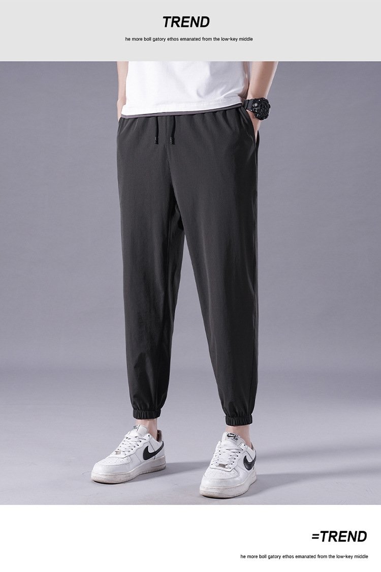 Мужские летние брюки из легкого льняного материала оптом из Китая