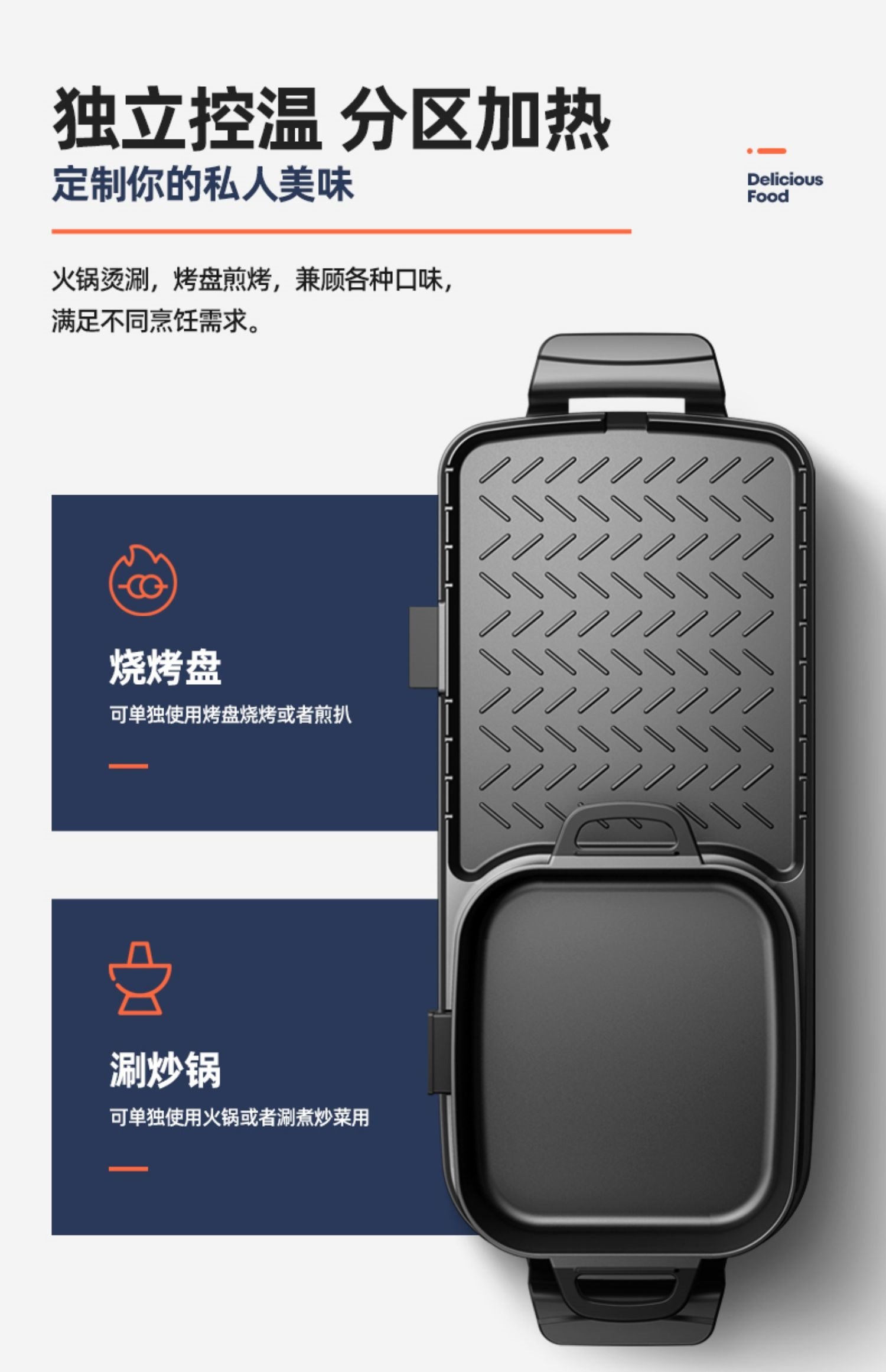 Многофункциональная сковорода для жарки и гриля оптом