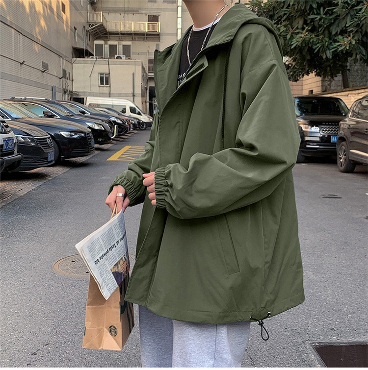 Мужская винтажная куртка с капюшоном оптом из Китая