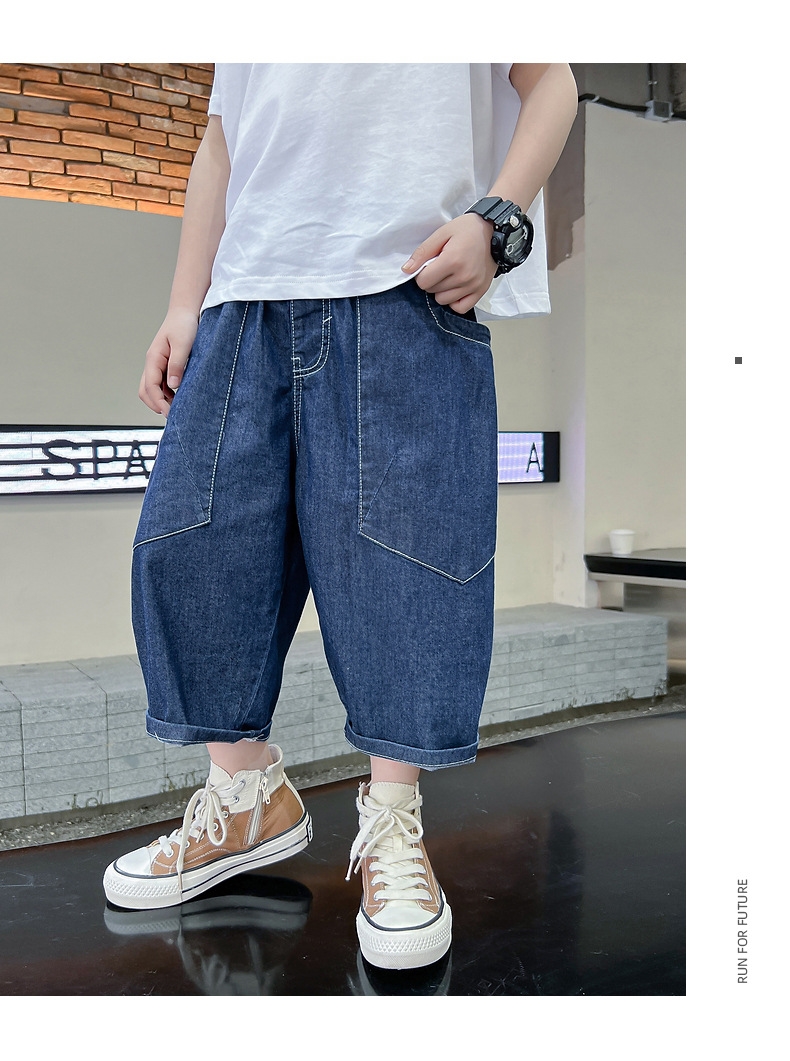 Джинсы для мальчиков 7/8 лет оптом из Китая