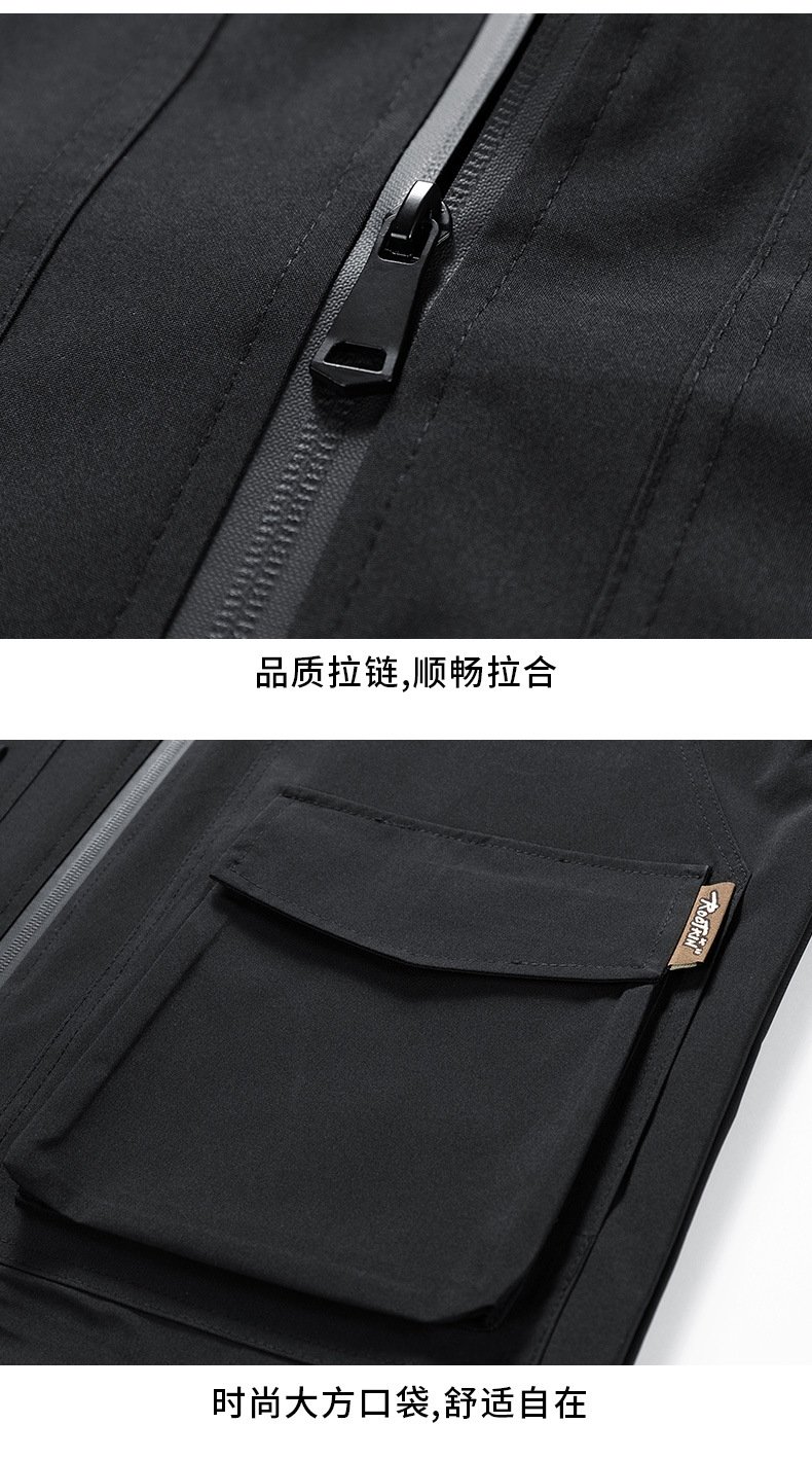 Мужская ветровка с капюшоном 2023 оптом из Китая