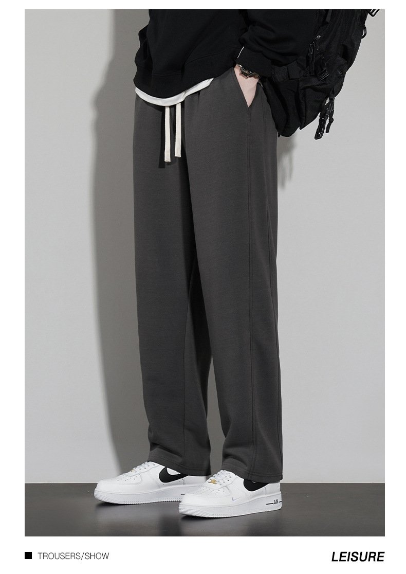 Мужские длинные брюки с прямыми штанинами оптом из Китая