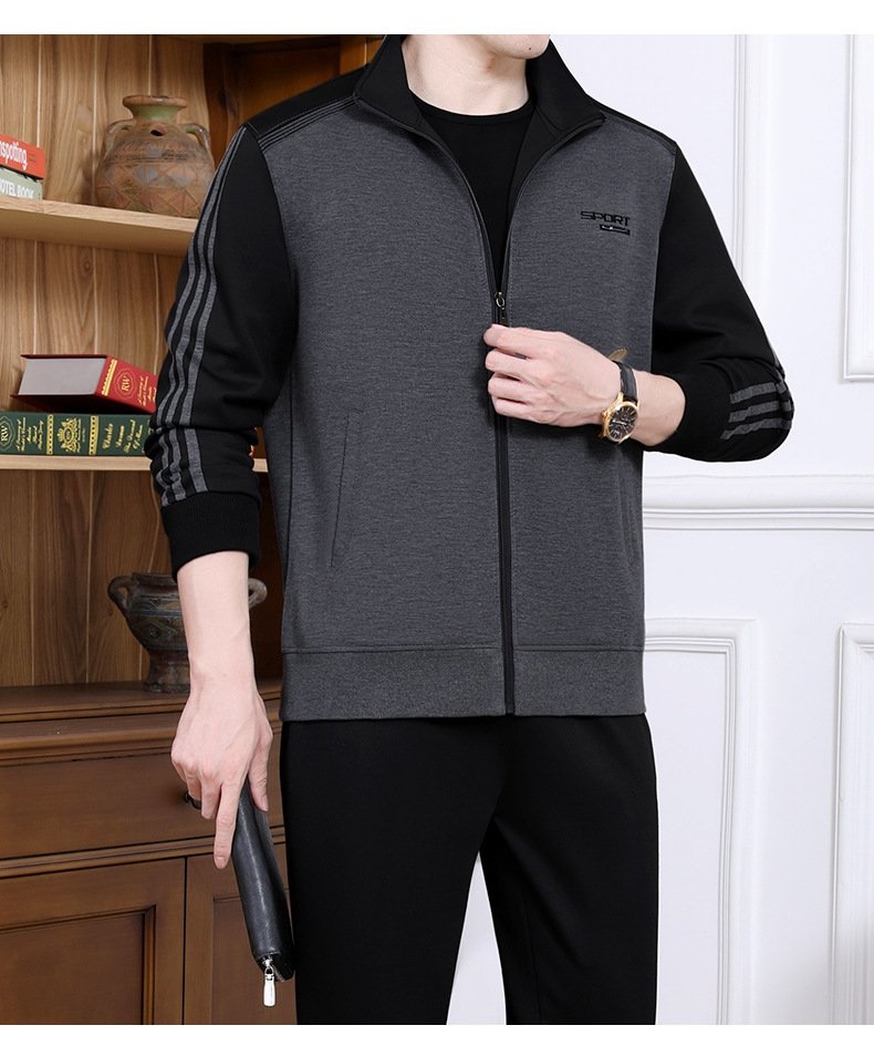 Мужской спортивный костюм для среднего возраста оптом из Китая