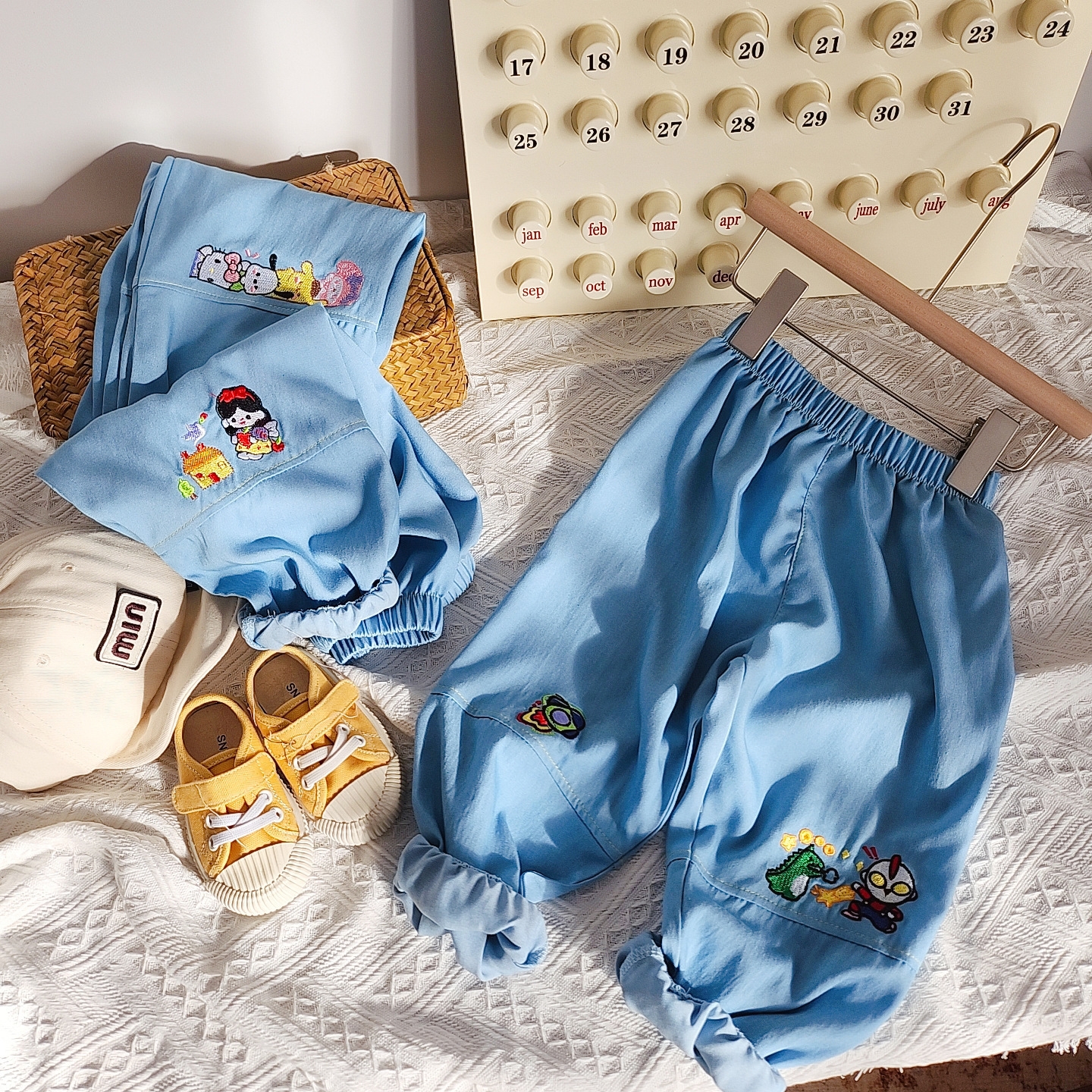 Детские джинсы с защитой от комаров и кондиционеры оптом из Китая