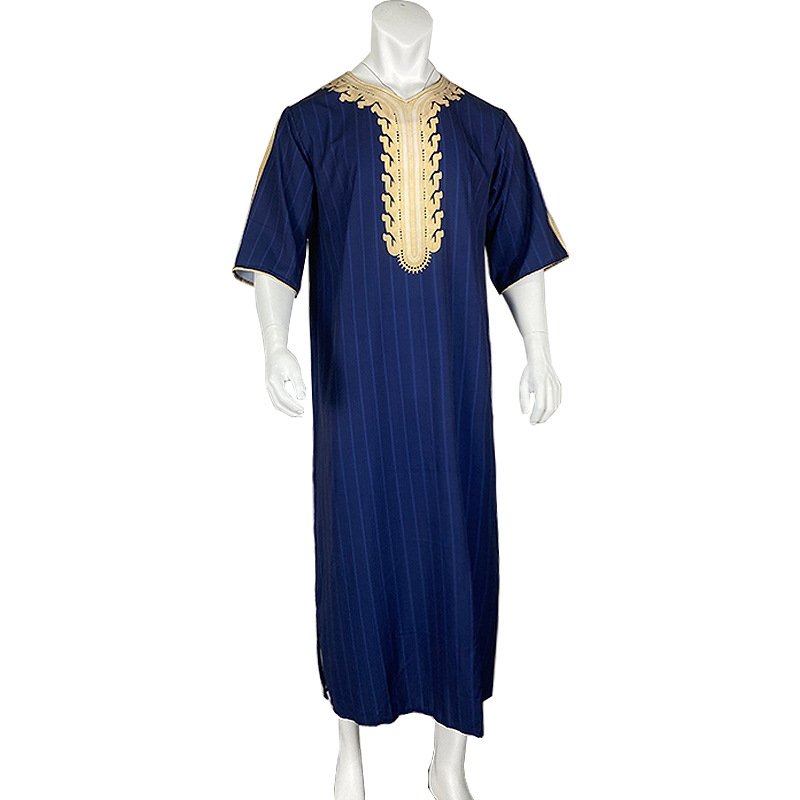 Мужская арабская мусульманская одежда с короткими рукавами оптом