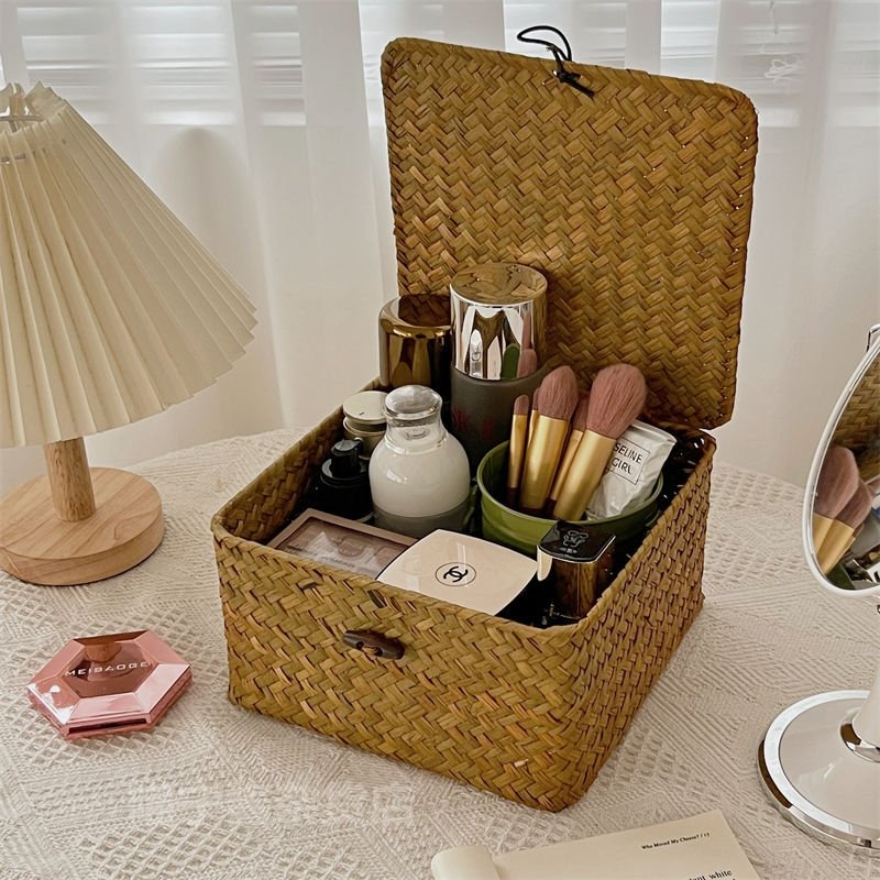 Корзина для хранения медведей из ивового плетения оптом