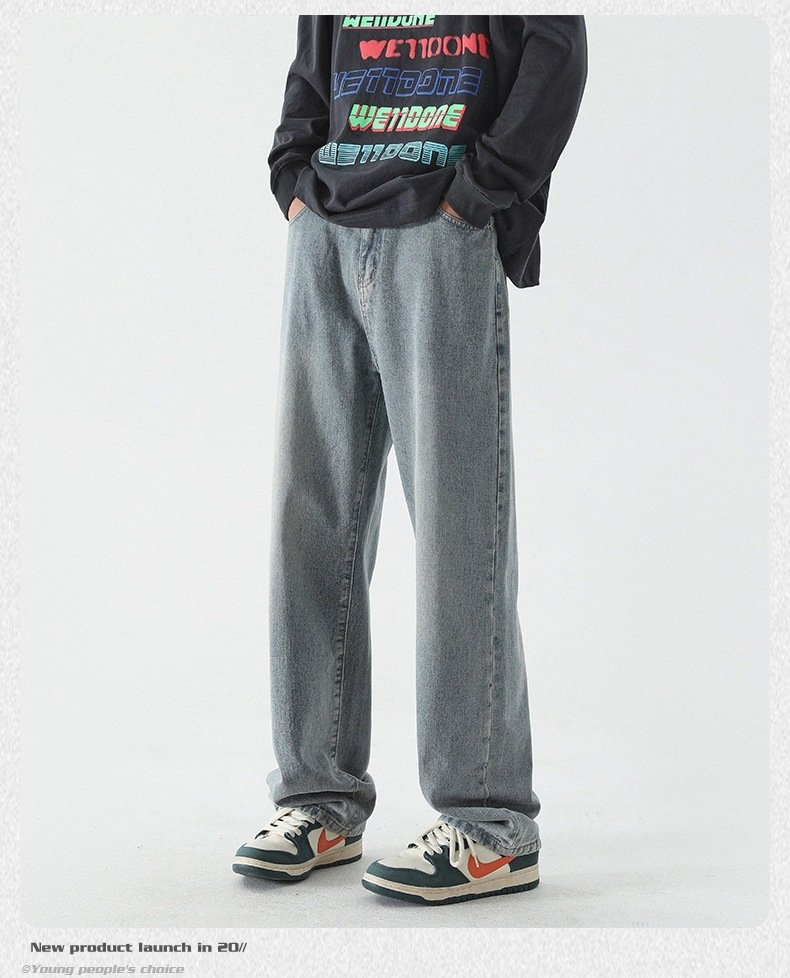 Wassup Мужские джинсы прямого кроя оптом из Китая