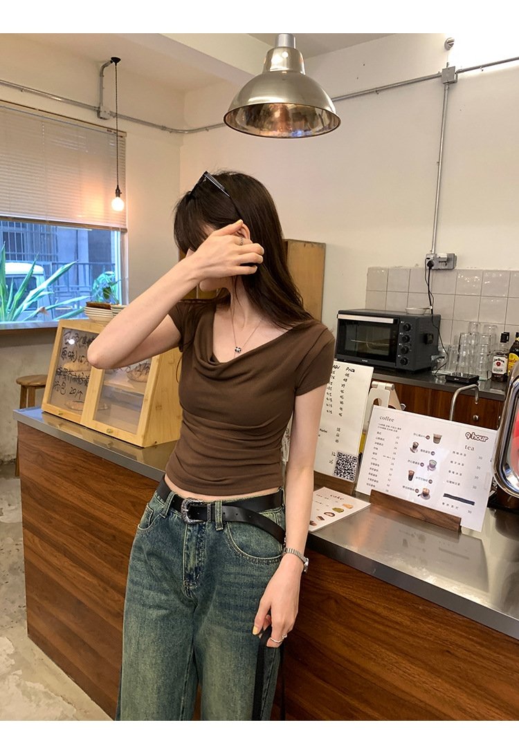 Женская футболка с коротким рукавом оптом