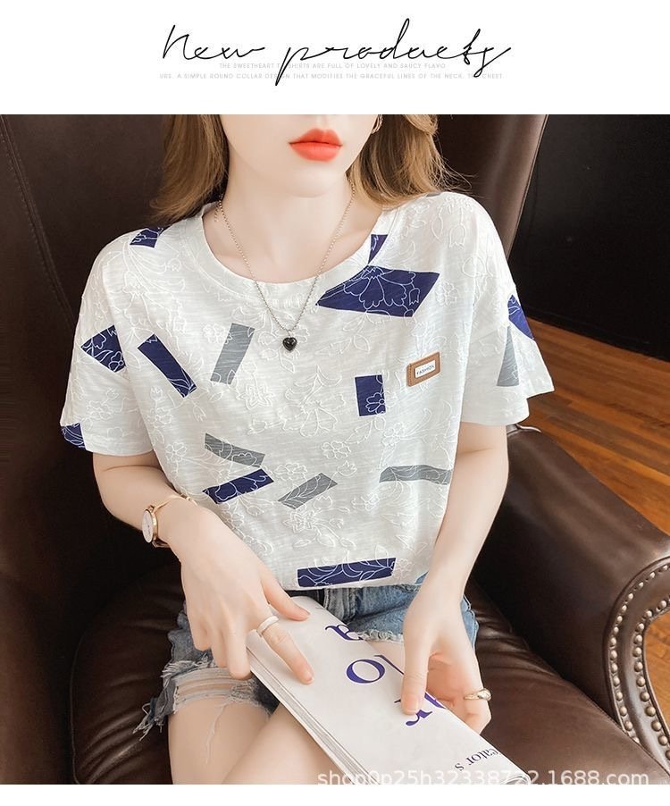 Футболка женская белая с коротким рукавом оптом