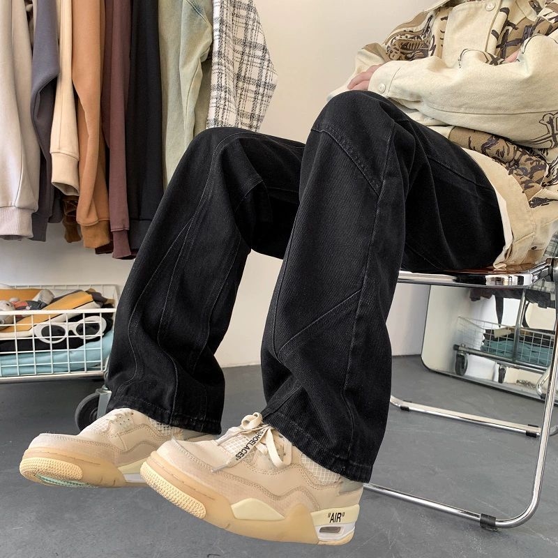 Мужские джинсы в стиле ретро vibe оптом из Китая