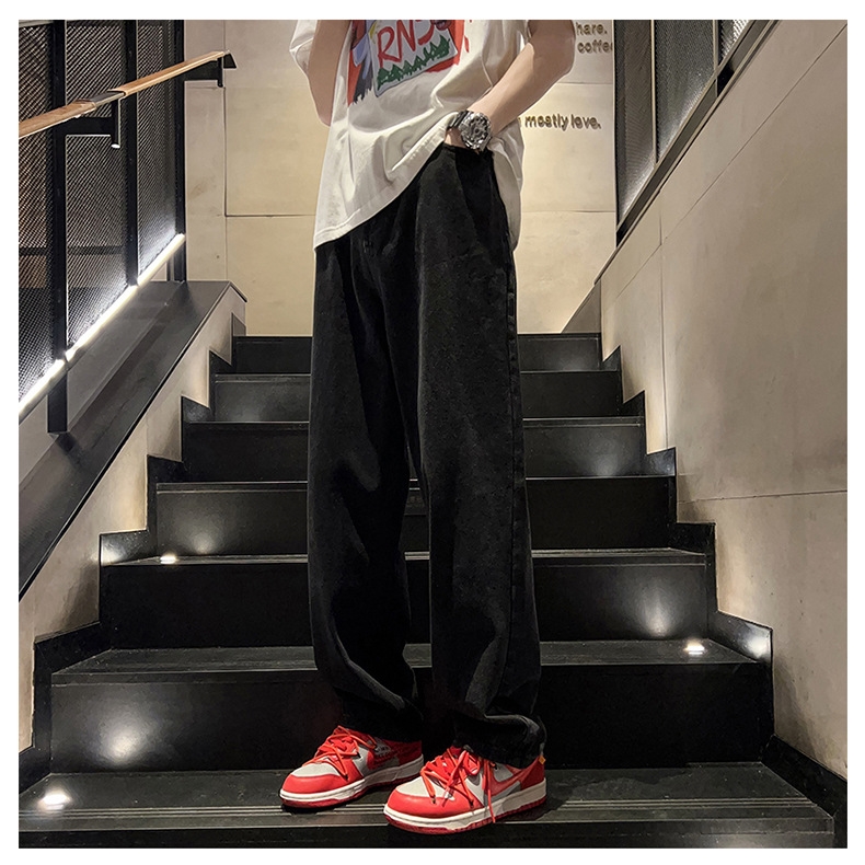 Мужские джинсы в стиле гангстеров оптом из Китая