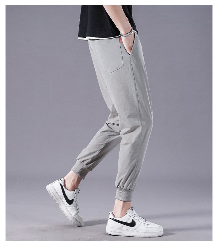 Мужские летние брюки из легкого льняного материала оптом из Китая