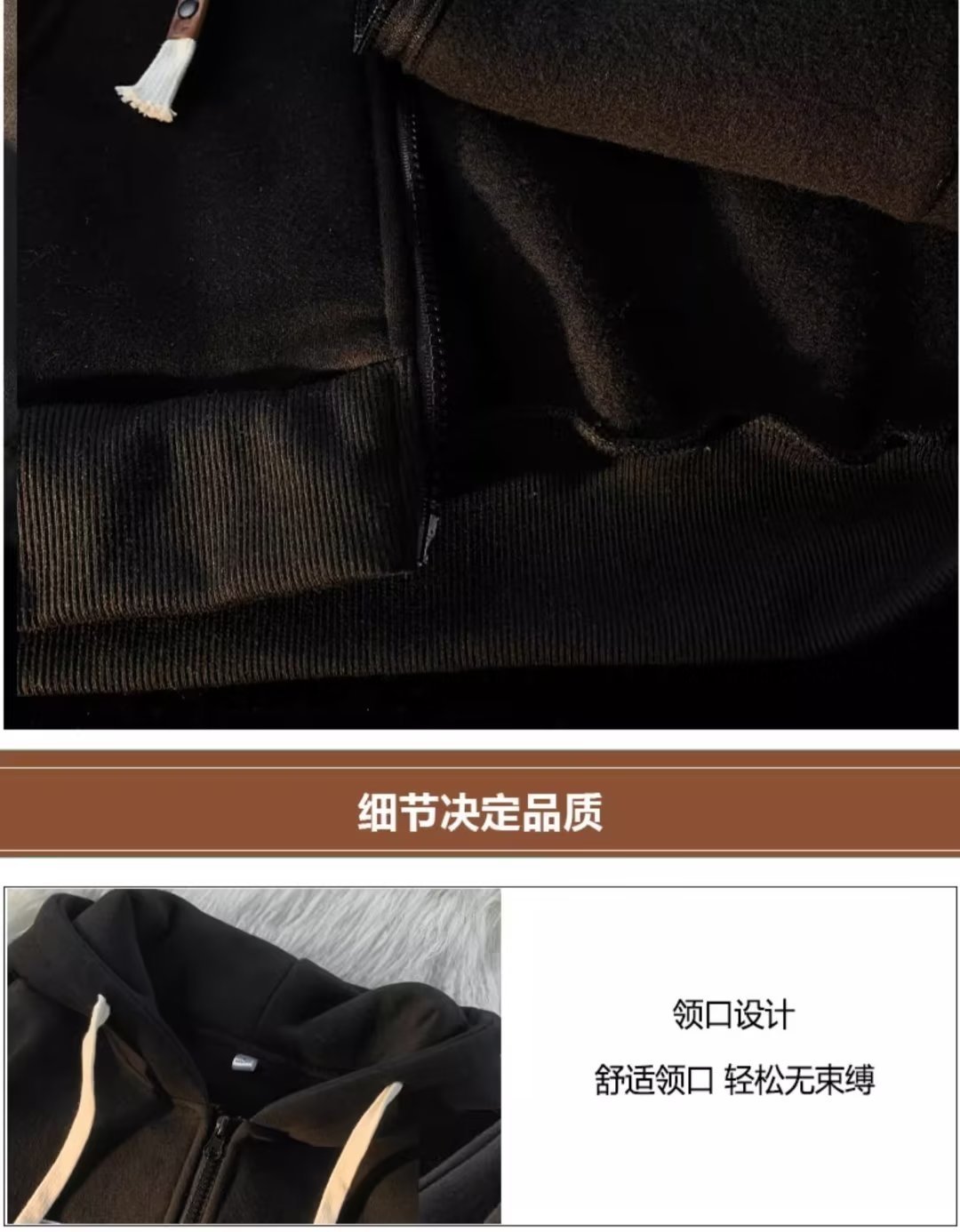 Мужская толстовка с капюшоном и принтом букв оптом из Китая