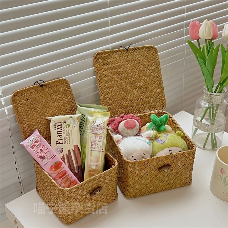 Корзина для хранения медведей из ивового плетения оптом