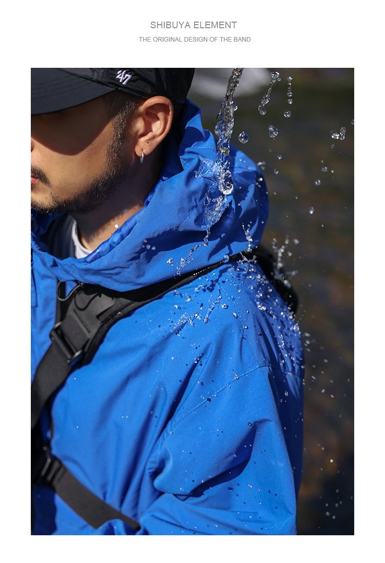 Куртка SHIBUYAELEMENT в стиле милитари с капюшоном оптом из Китая