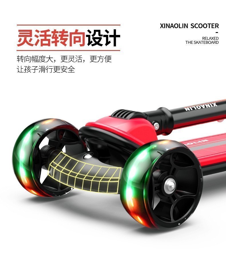 Детский трехколесный самокат оптом