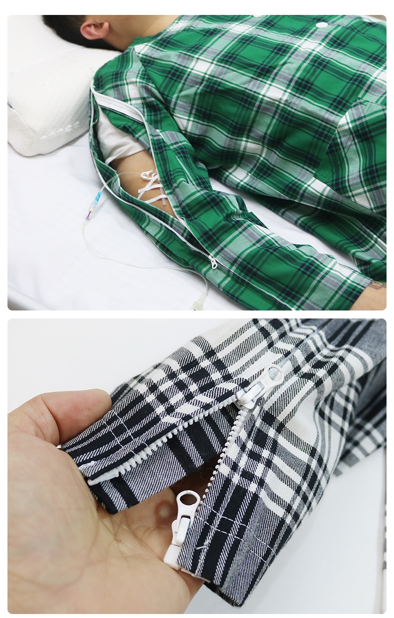 Мужской комбинезон с легким доступом для пациентов с переломами оптом из Китая