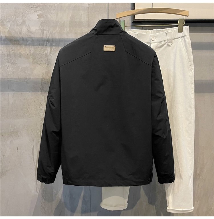 Мужская куртка в стиле хипстер с высоким воротником оптом из Китая