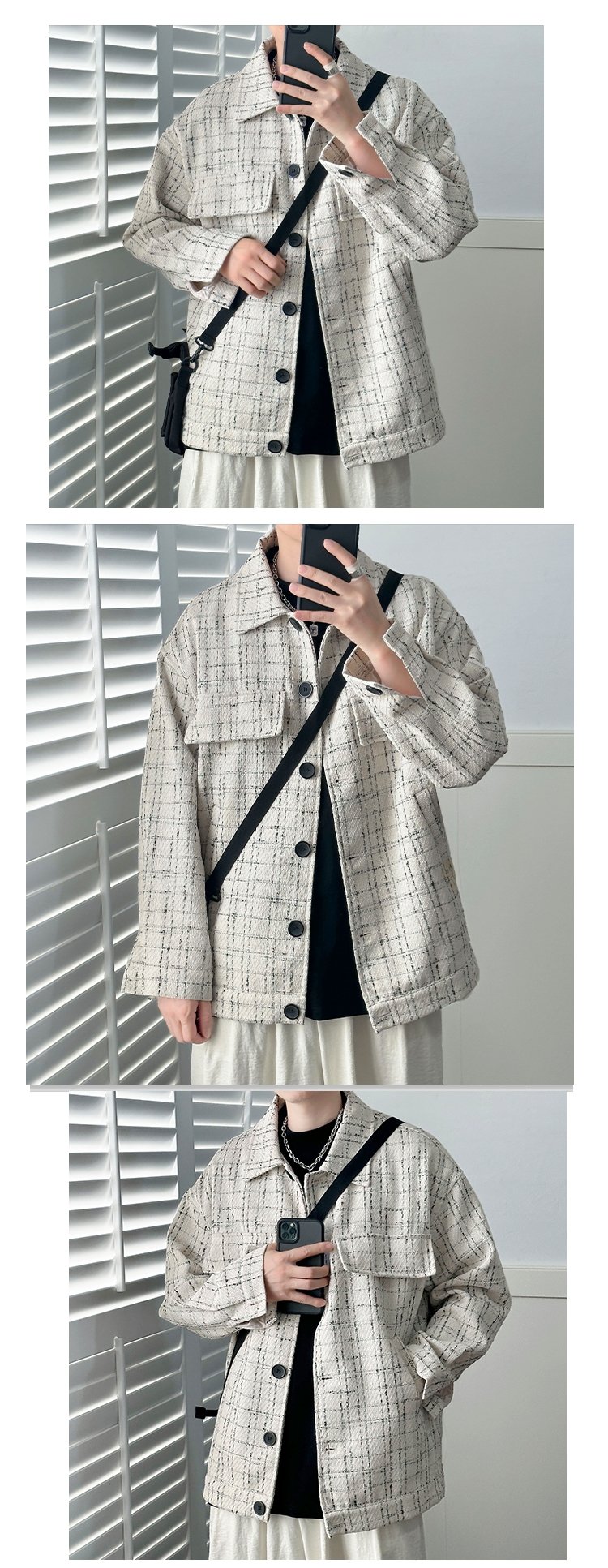 Мужская куртка в стиле молодежи 2024 оптом из Китая