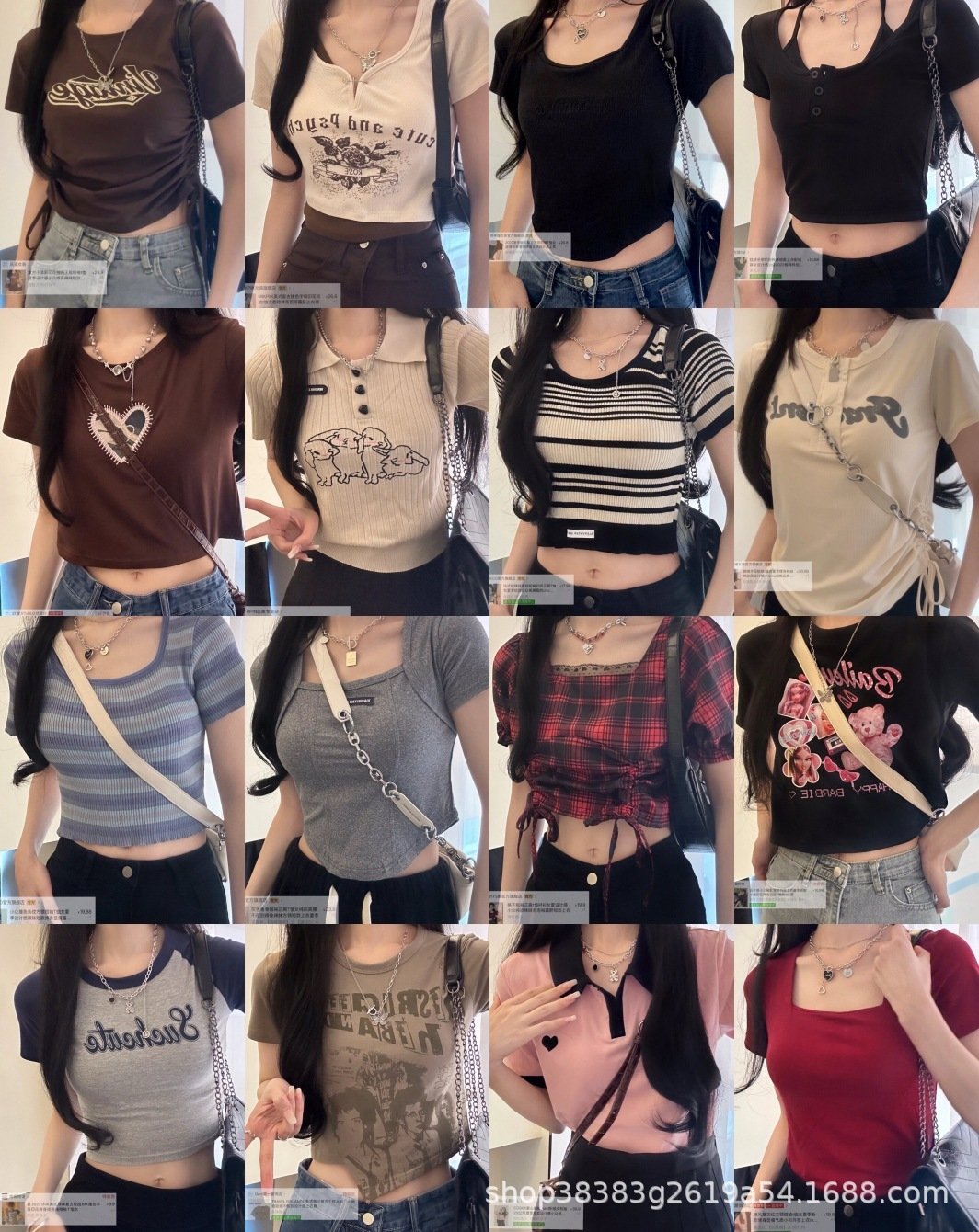 Женская футболка с коротким рукавом оптом