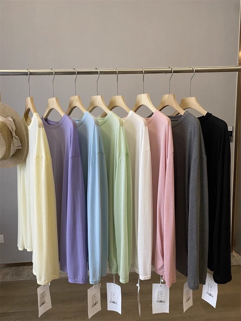 Футболка с длинным рукавом и защитой от солнца оптом