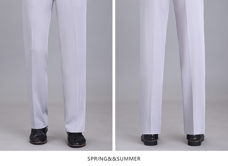 Летние мужские брюки из шелкового сурепа для делового стиля оптом из Китая