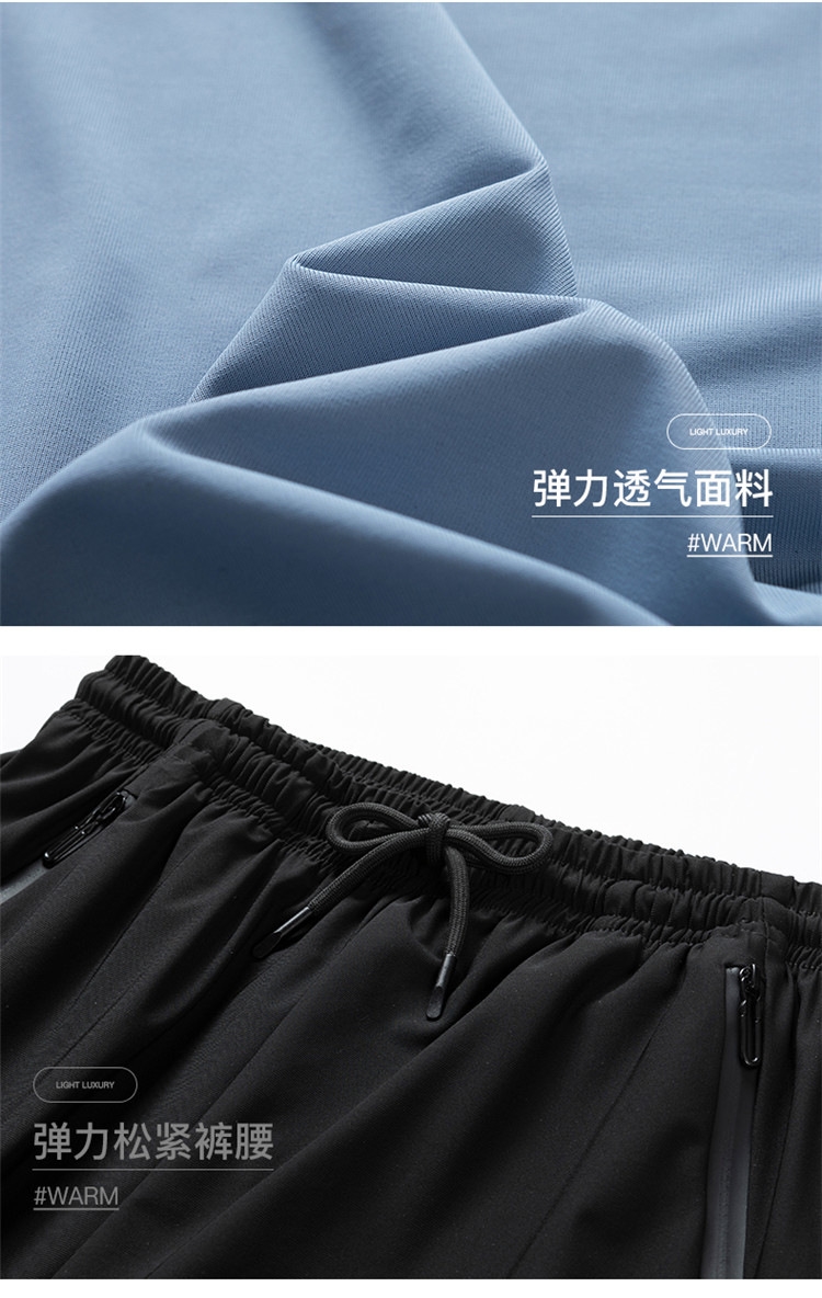 Летний мужской комплект из поло и шорт с брюками оптом из Китая