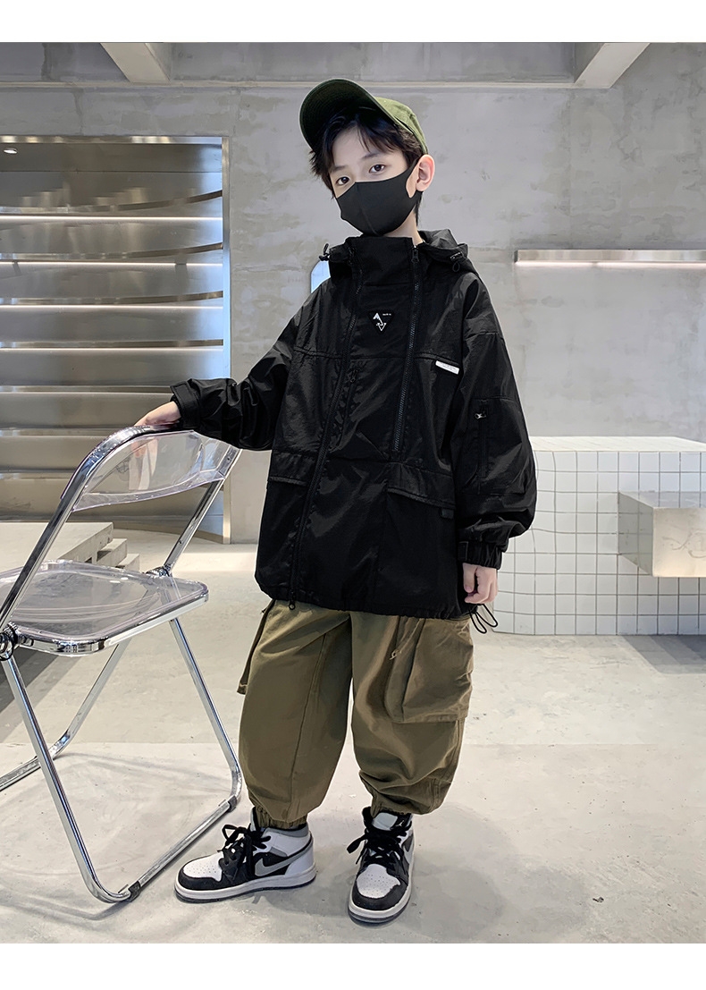 Детский плащ 2024 весна-осень оптом из Китая