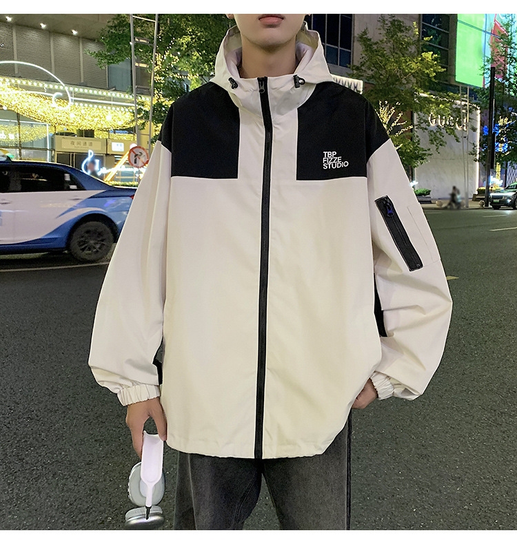 Мужская ветровка весна-осень 2024 оптом из Китая