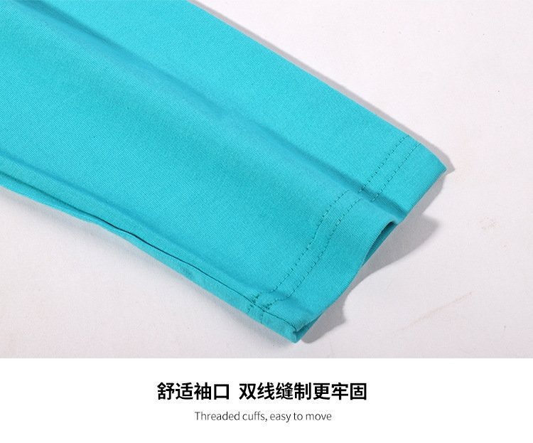 Длинный рукав T-рубашка из чистого хлопка 230 г оптом