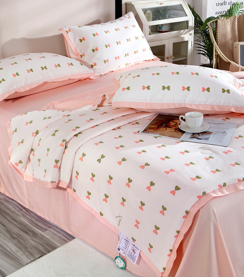 Летний комплект постельного белья из сои оптом из Китая