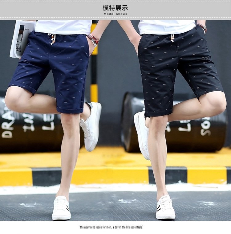Летние мужские шорты из чистого хлопка оптом из Китая