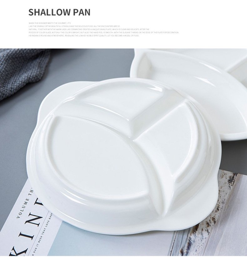 Детская тарелка из костяной фарфоровой керамики оптом