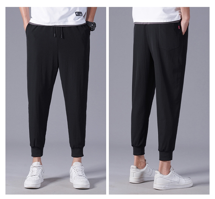 Мужские летние брюки из легкого льняного материала оптом из Китая