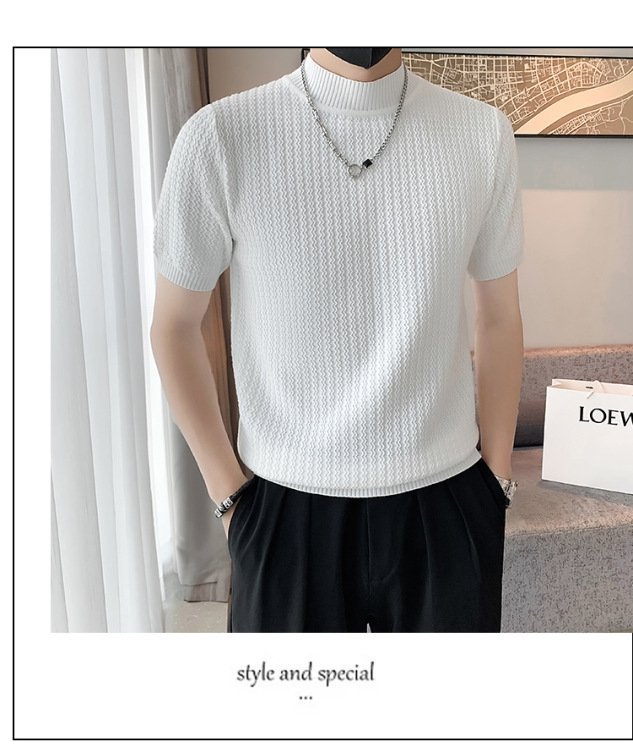 Мужской свитер с коротким рукавом оптом