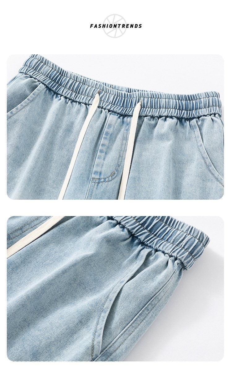 Мужские джинсы лето 2024 оптом из Китая